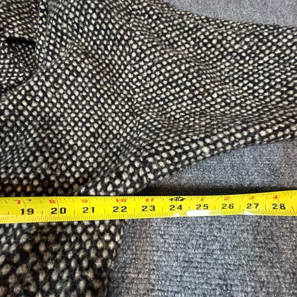 VTG‎ Portrait 3/4 Sleeve Long Wool Coat Made in USA - Picture 5 of 6